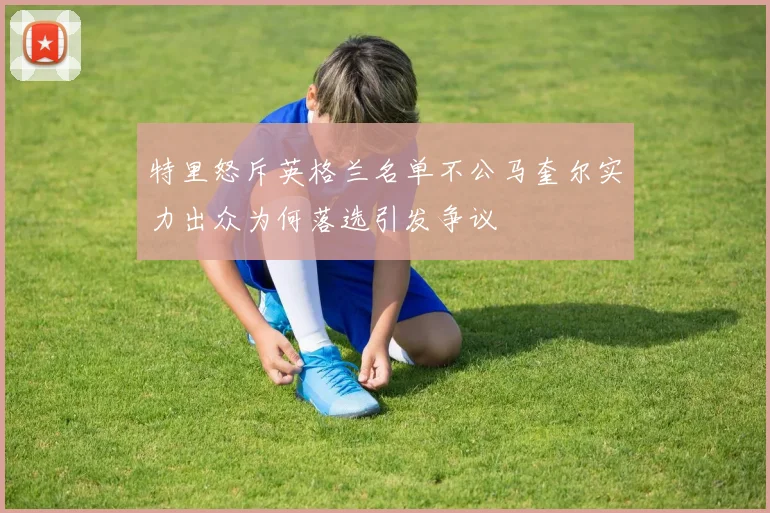 特里怒斥英格兰名单不公马奎尔实力出众为何落选引发争议